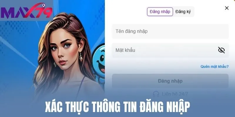 Xác thực thông tin đăng nhập